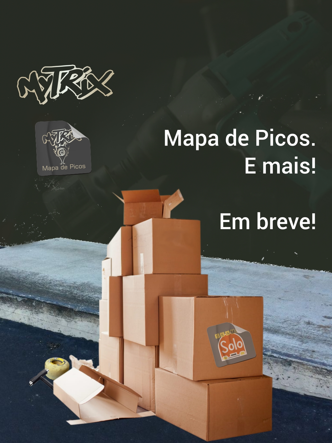 Mapa de Picos. E mais, em breve! Projetos em torno de MyTrix!